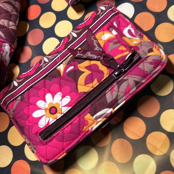 Vera Bradley three piece travel tote purse and wallet set - Picture 10 of 16